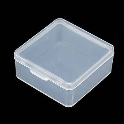 12 Pack Plastic Storage Cases with Lid, 1.5 x 1.5 x 0.71 Inch