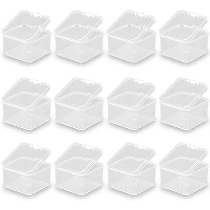 24 Pcs Square Bead Organizers (2.09 x 2.09 x1.42 inch)
