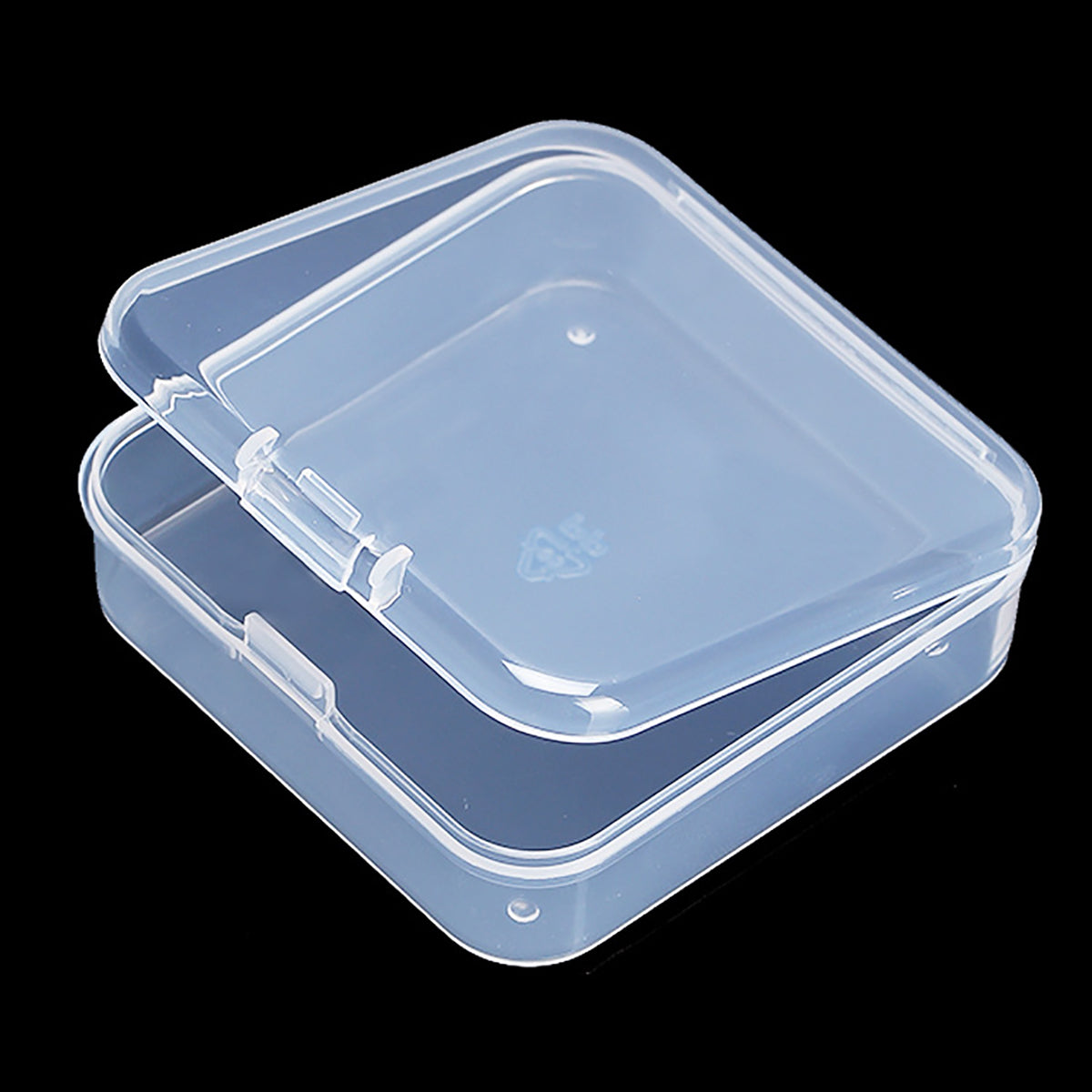 24Pcs Square Bead Organizers with Lid (2.52 x 2.52 x 0.79 inch)