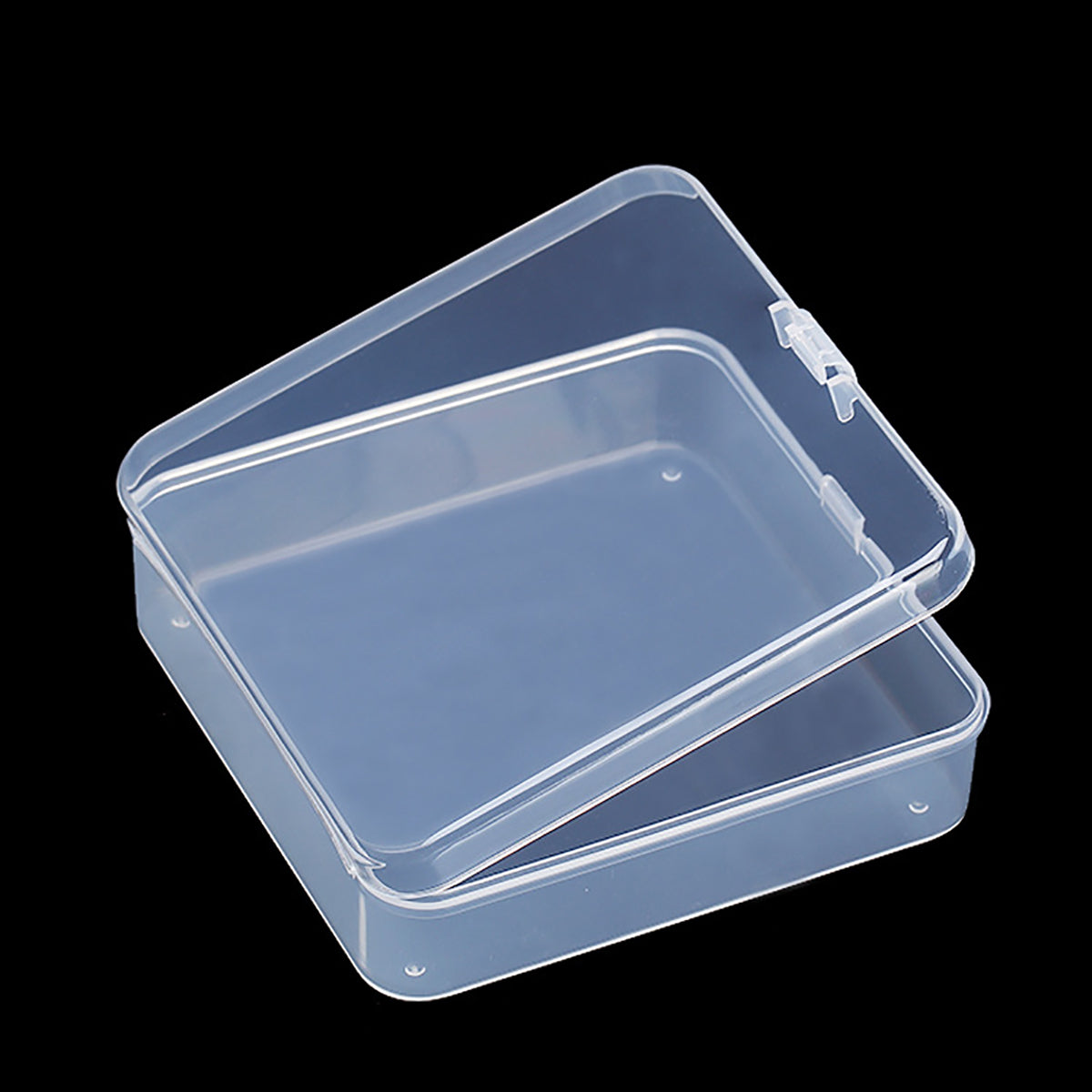 12Pcs Square Bead Organizers with Lid (3.7 x 3.7 x 1.18 inch)