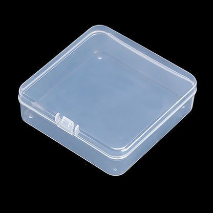 12Pcs Square Bead Organizers with Lid (3.7 x 3.7 x 1.18 inch)
