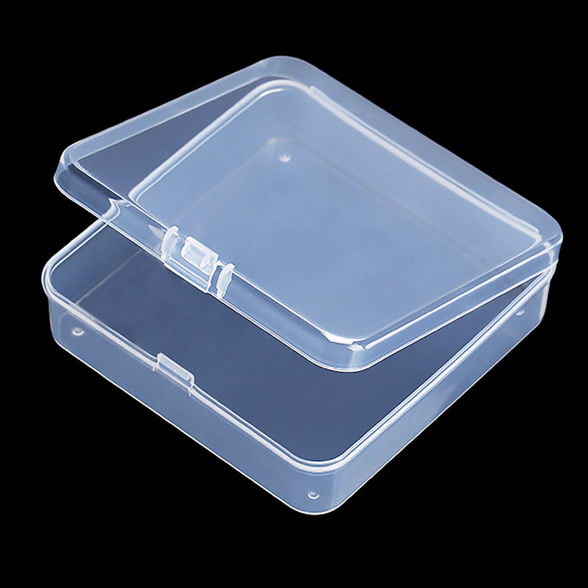 12Pcs Square Bead Organizers with Lid (3.7 x 3.7 x 1.18 inch)