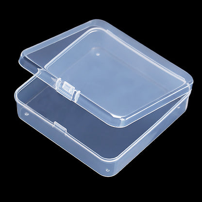 12Pcs Square Bead Organizers with Lid (3.7 x 3.7 x 1.18 inch)
