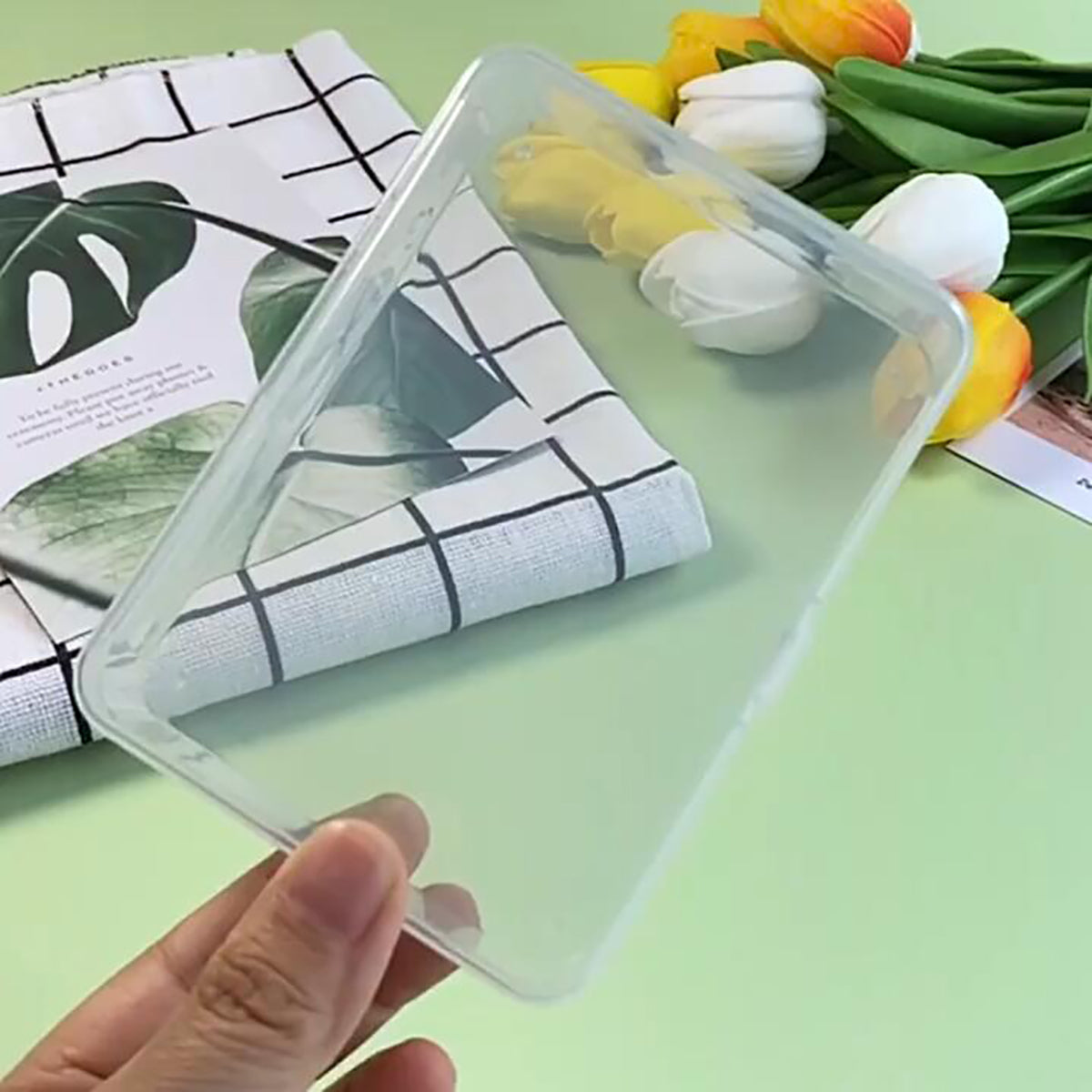 12 Pack Clear Plastic Beads Storage Containers Box (4.06 x 2.91 x 0.98 in)