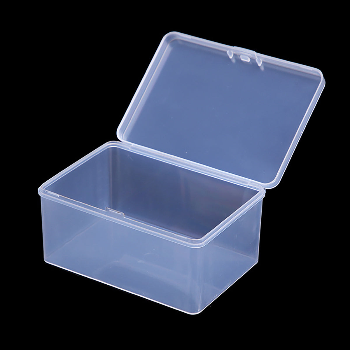 12 Pcs Rectangle Plastic Storage Containers Box (4.49 x 3.11 x 2.28 in)