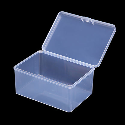 12 Pcs Rectangle Plastic Storage Containers Box (4.49 x 3.11 x 2.28 in)