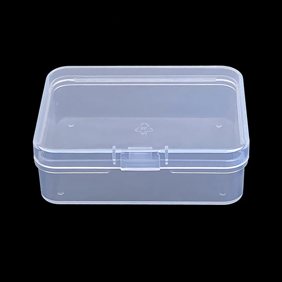 12 Pack Rectangle Small Plastic Containers (2.84 x 2.21 x 0.95 Inch)