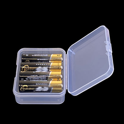 12 Pack Rectangle Small Plastic Containers (2.84 x 2.21 x 0.95 Inch)