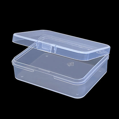 12 Pack Rectangle Small Plastic Containers (2.84 x 2.21 x 0.95 Inch)