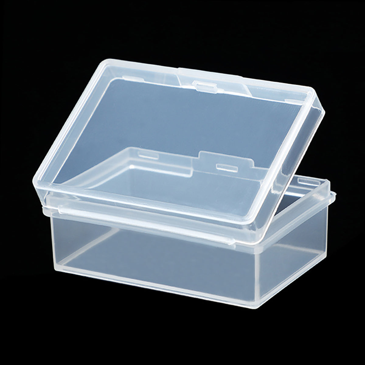 12 PCS Rectangular Clear Plastic Organizer Storage Box Containers (2.25 x 1.54 x 0.95 Inch)