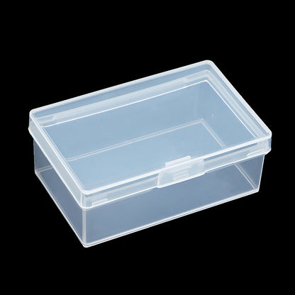 12 Pcs Rectangle Clear Plastic Box Containers (2.99 x 1.85 x1.81 inch)