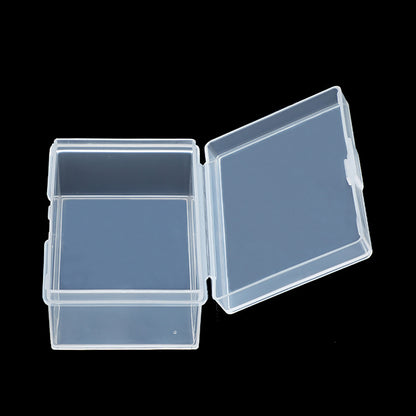 12 Pcs Rectangle Clear Plastic Box Containers (2.99 x 1.85 x1.81 inch)