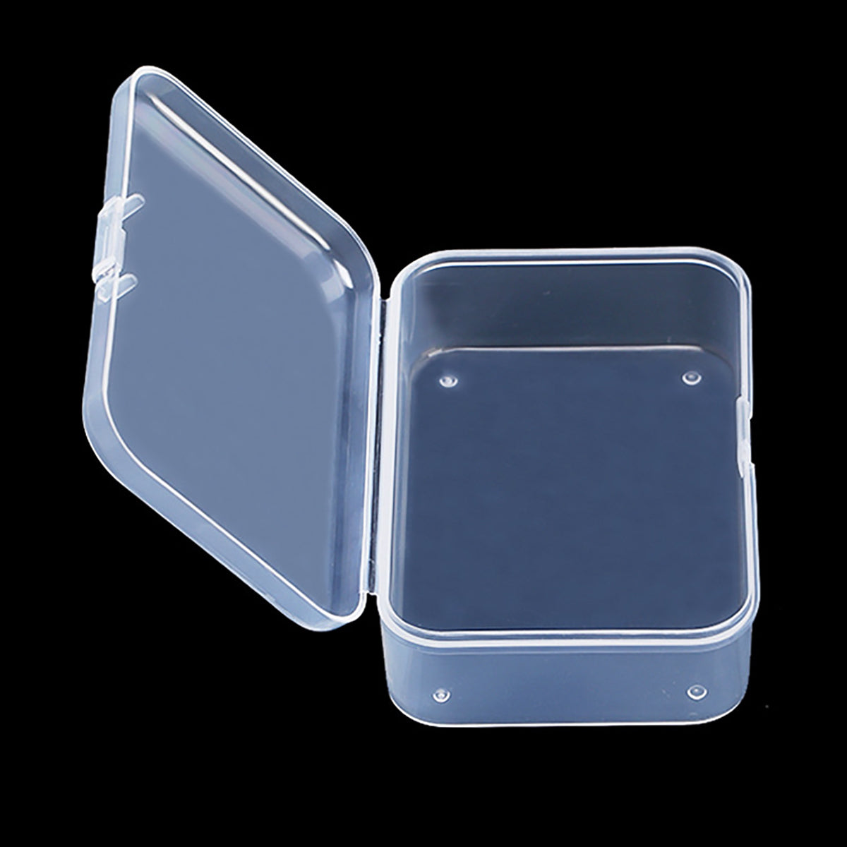 12 Pieces Clear Plastic Box Containers (3.27 x 2.13 x 1.02 inch)