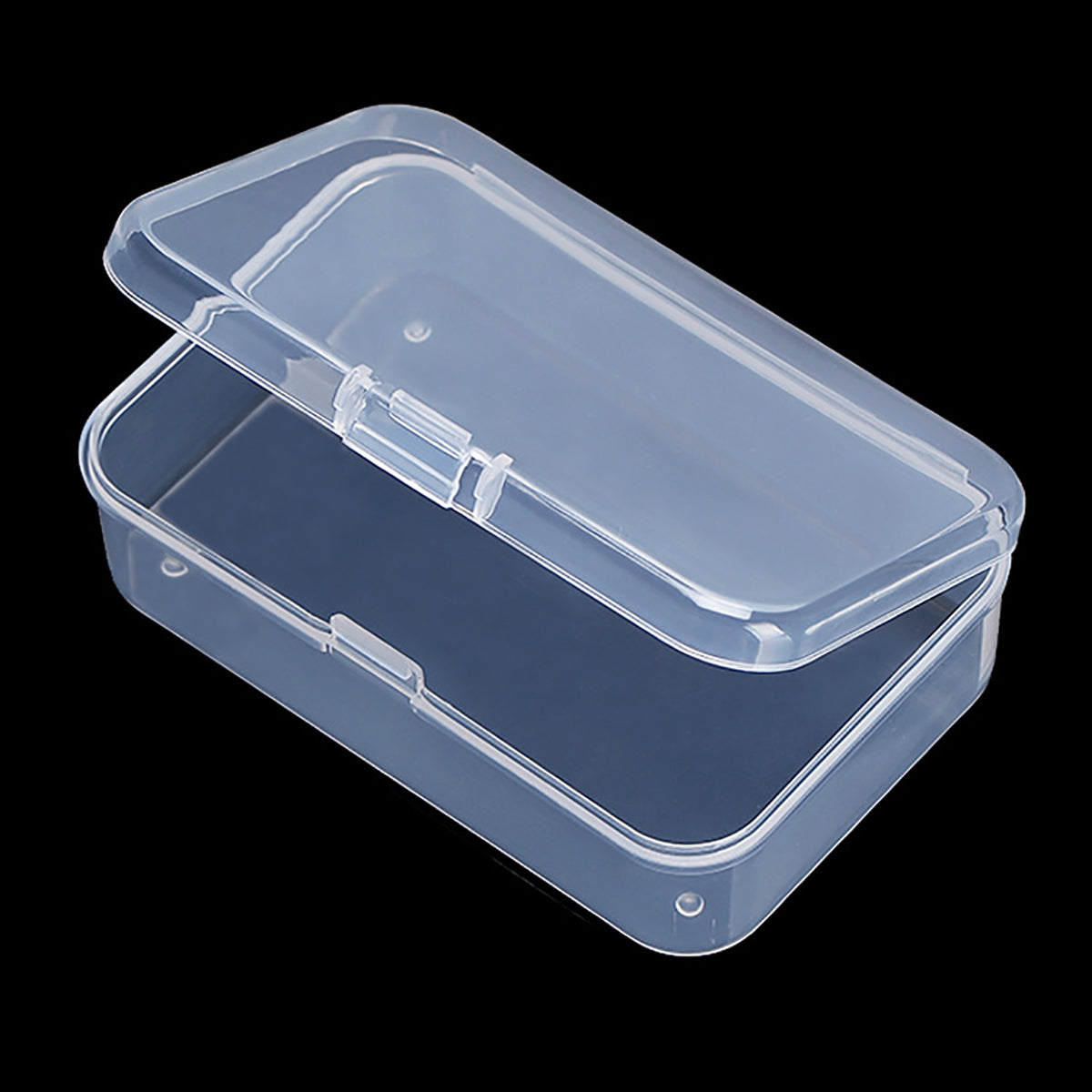 12 Pieces Clear Plastic Box Containers (3.27 x 2.13 x 1.02 inch)