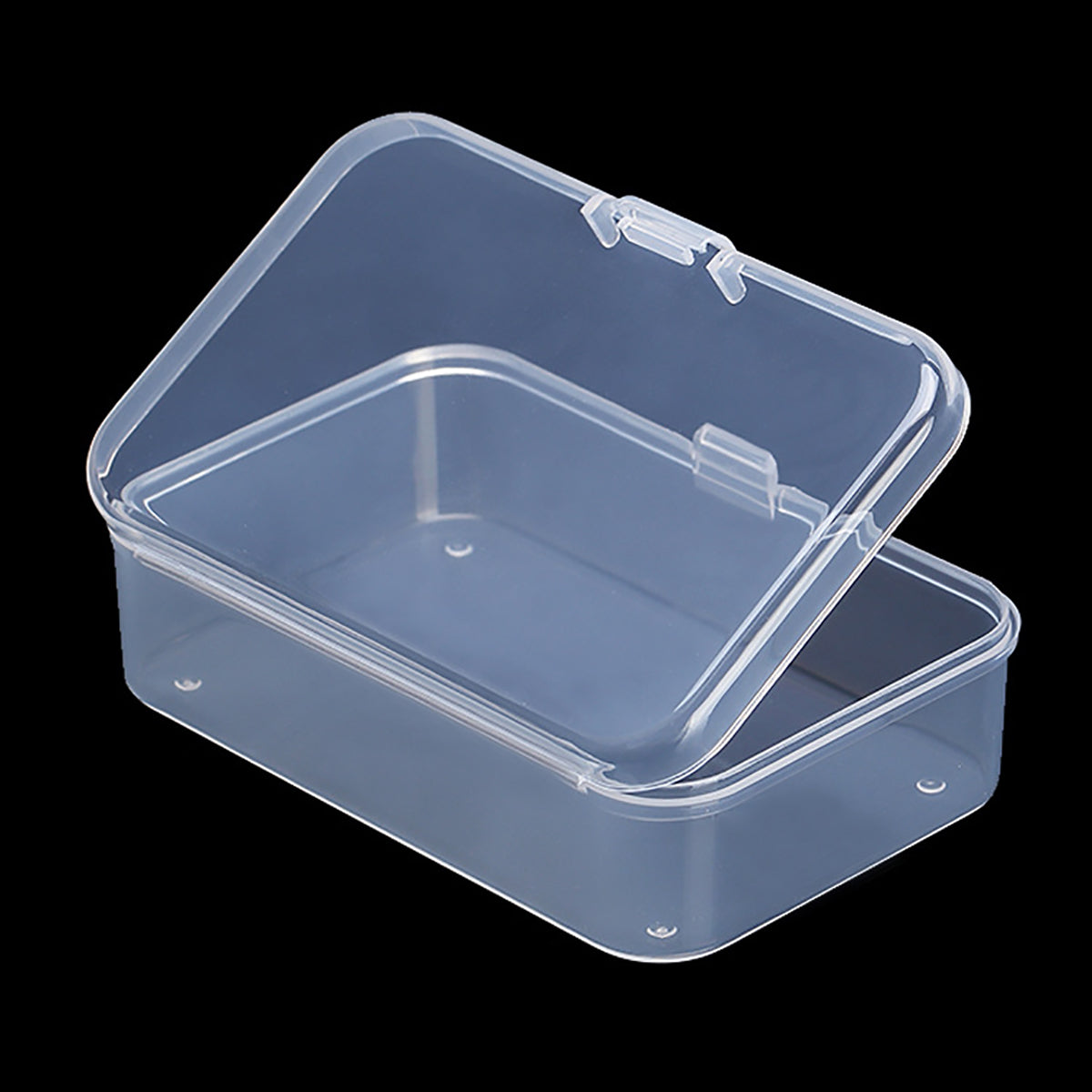 12 Pieces Clear Plastic Box Containers (3.27 x 2.13 x 1.02 inch)