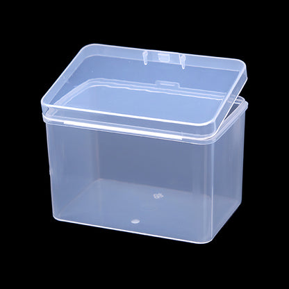 6 Pack Rectangle Plastic Clear Storage Containers Box (3.54 x 2.32 x 2.56 Inch)