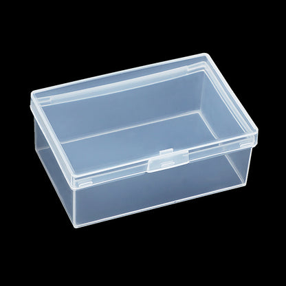 12 Pack Rectangular Clear Plastic Storage Containers, 3.39 x 2.21 x 1.38 Inchs