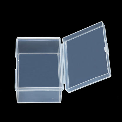 12 Pack Rectangular Clear Plastic Storage Containers, 3.39 x 2.21 x 1.38 Inchs