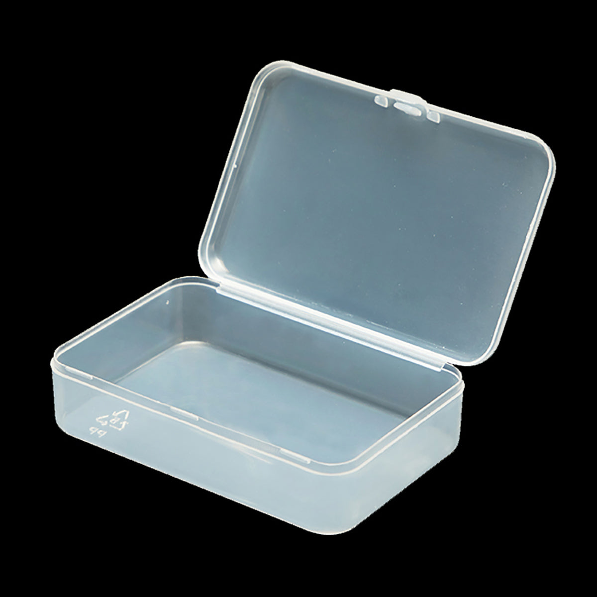 12 Pack Rectangle Clear Craft Supply Case (3.58 x 2.32 x 0.98 Inch)