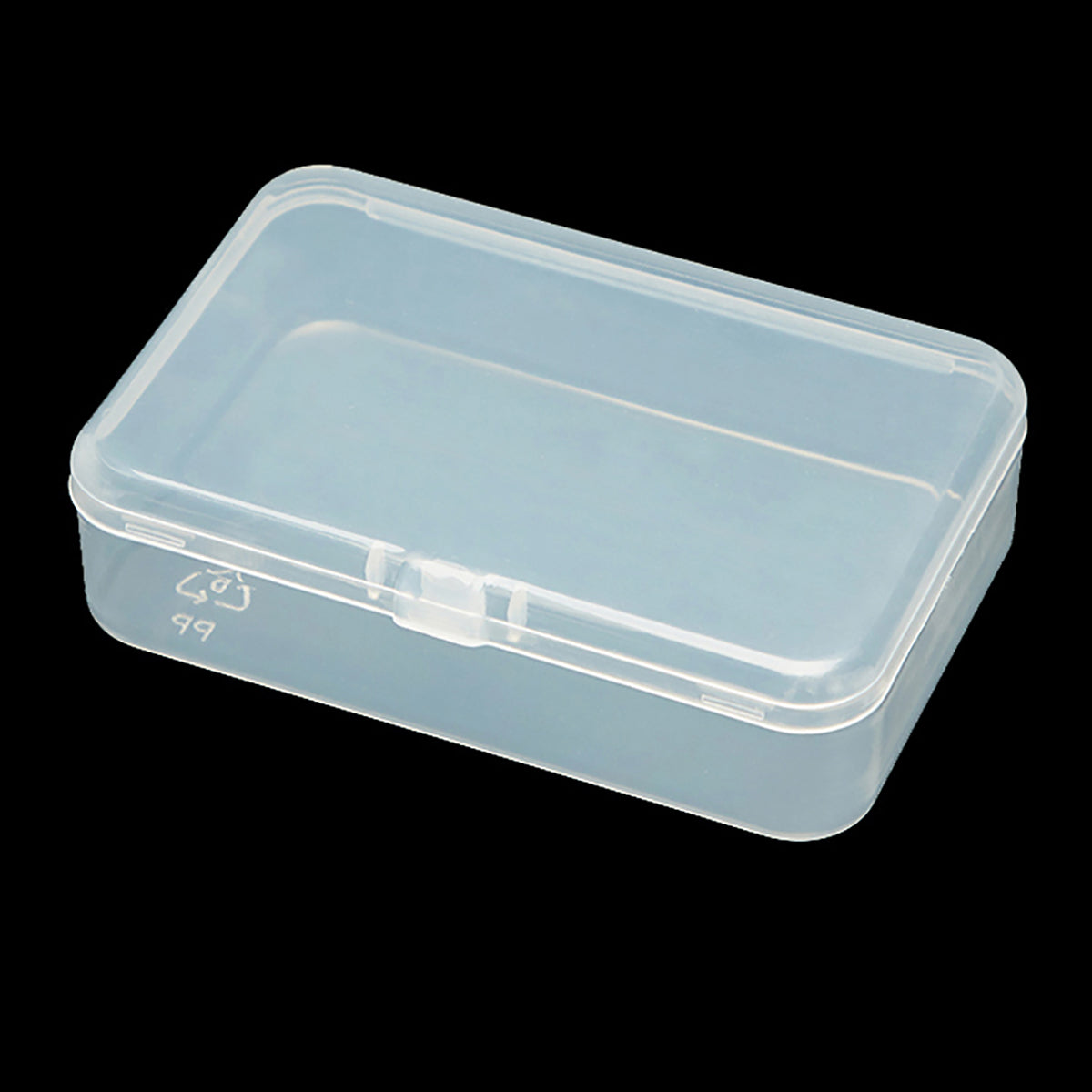 12 Pack Rectangle Clear Craft Supply Case (3.58 x 2.32 x 0.98 Inch)