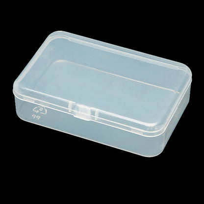12 Pack Rectangle Clear Craft Supply Case (3.58 x 2.32 x 0.98 Inch)