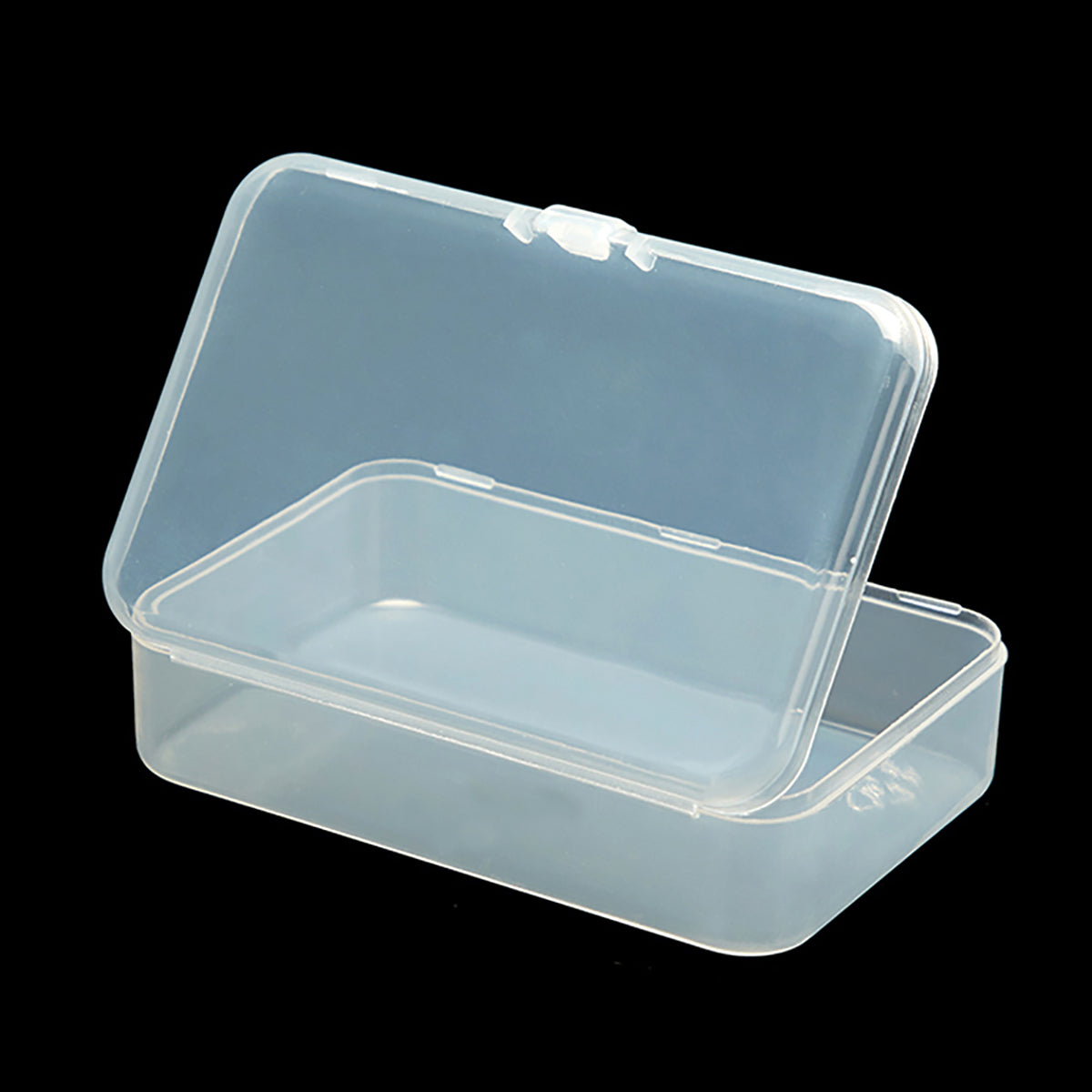 12 Pack Rectangle Clear Craft Supply Case (3.58 x 2.32 x 0.98 Inch)
