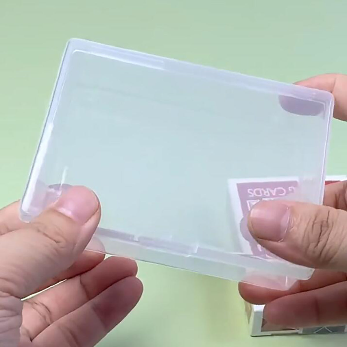 12 Pack Rectangle Clear Plastic Beads Storage Containers Box (4.02 x 2.84 x 1.3 Inch)