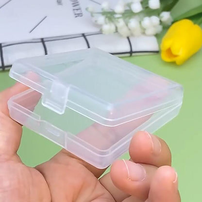 Square Plastic Storage Containers (2.4 x 2.24 x 0.67 inch) - 24 Pack