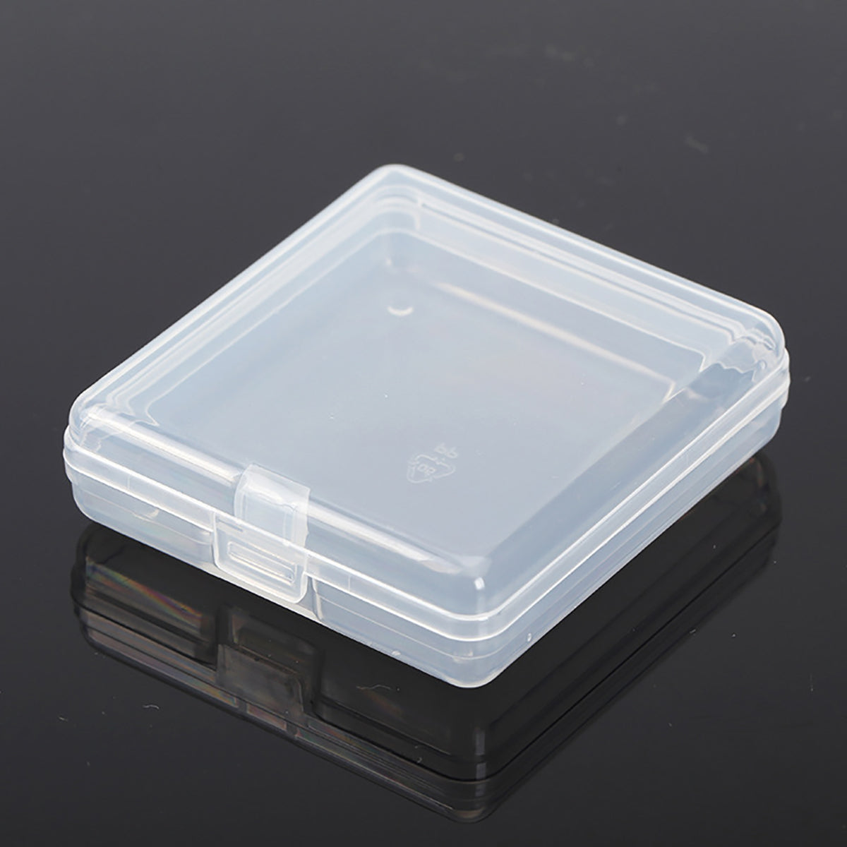Square Plastic Storage Containers (2.4 x 2.24 x 0.67 inch) - 24 Pack