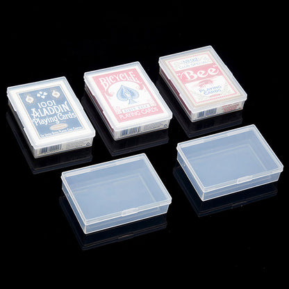 12Pcs Rectangular Clear Plastic Beads Storage Containers Box (3.74 x 2.72 x 0.95 inch)