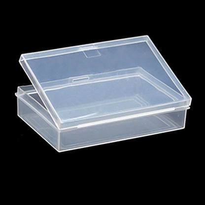 Rectangle Plastic Beads Storage Containers Box (3.62 x 2.44 x 0.87 inch) with Lid