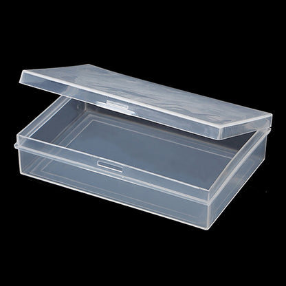 Rectangle Plastic Beads Storage Containers Box (3.62 x 2.44 x 0.87 inch) with Lid