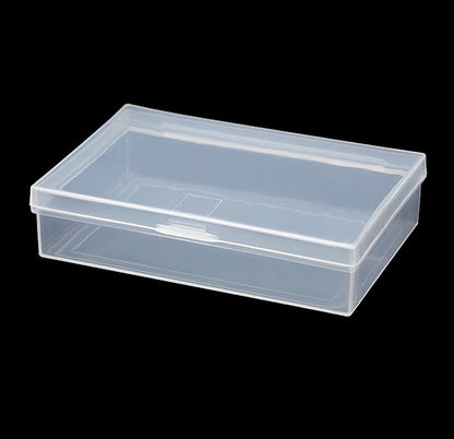 Rectangle Plastic Beads Storage Containers Box (3.62 x 2.44 x 0.87 inch) with Lid