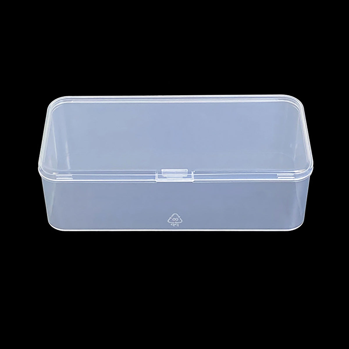 12 pcs Plastic Clear Storage Containers Box (5.39 x 2.56 x 1.69 inch)