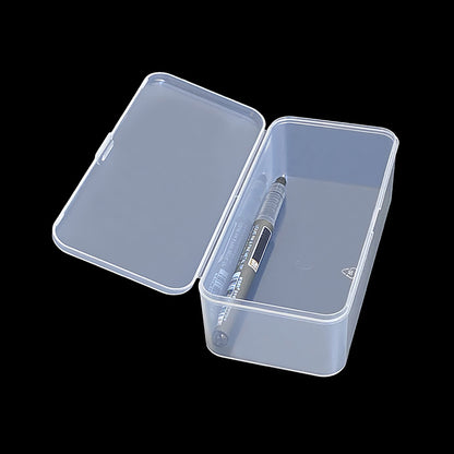 12 pcs Plastic Clear Storage Containers Box (5.39 x 2.56 x 1.69 inch)