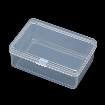 12 Pcs Rectangle Clear Craft  Supply Case (2.99 x 2.05 x1.18 inch)
