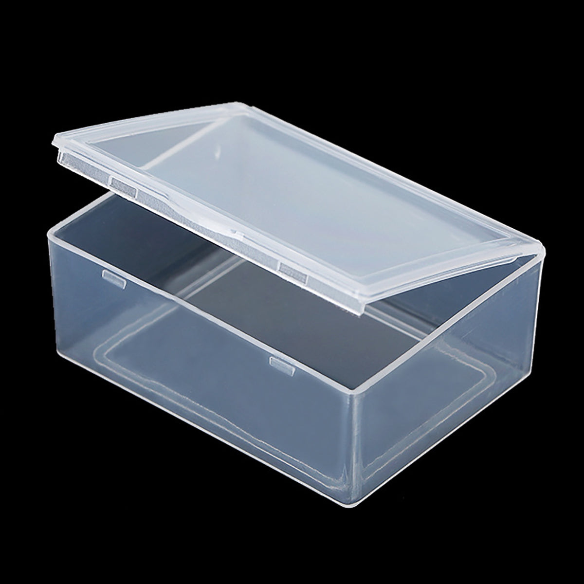 12 Pack Rectangular Mini Plastic Storage Containers (2.17 x 1.69 x 0.87 Inch)