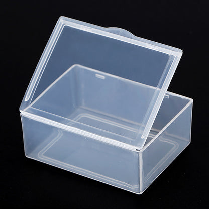 12 Pack Rectangular Mini Plastic Storage Containers (2.17 x 1.69 x 0.87 Inch)