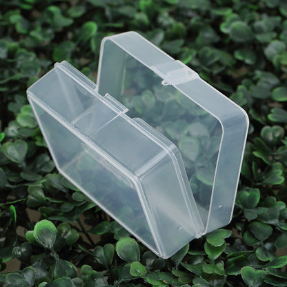 12 PCS Rectangle Plastic Clear Storage Containers Box (2.76 x 1.67 x 1.14 Inch)