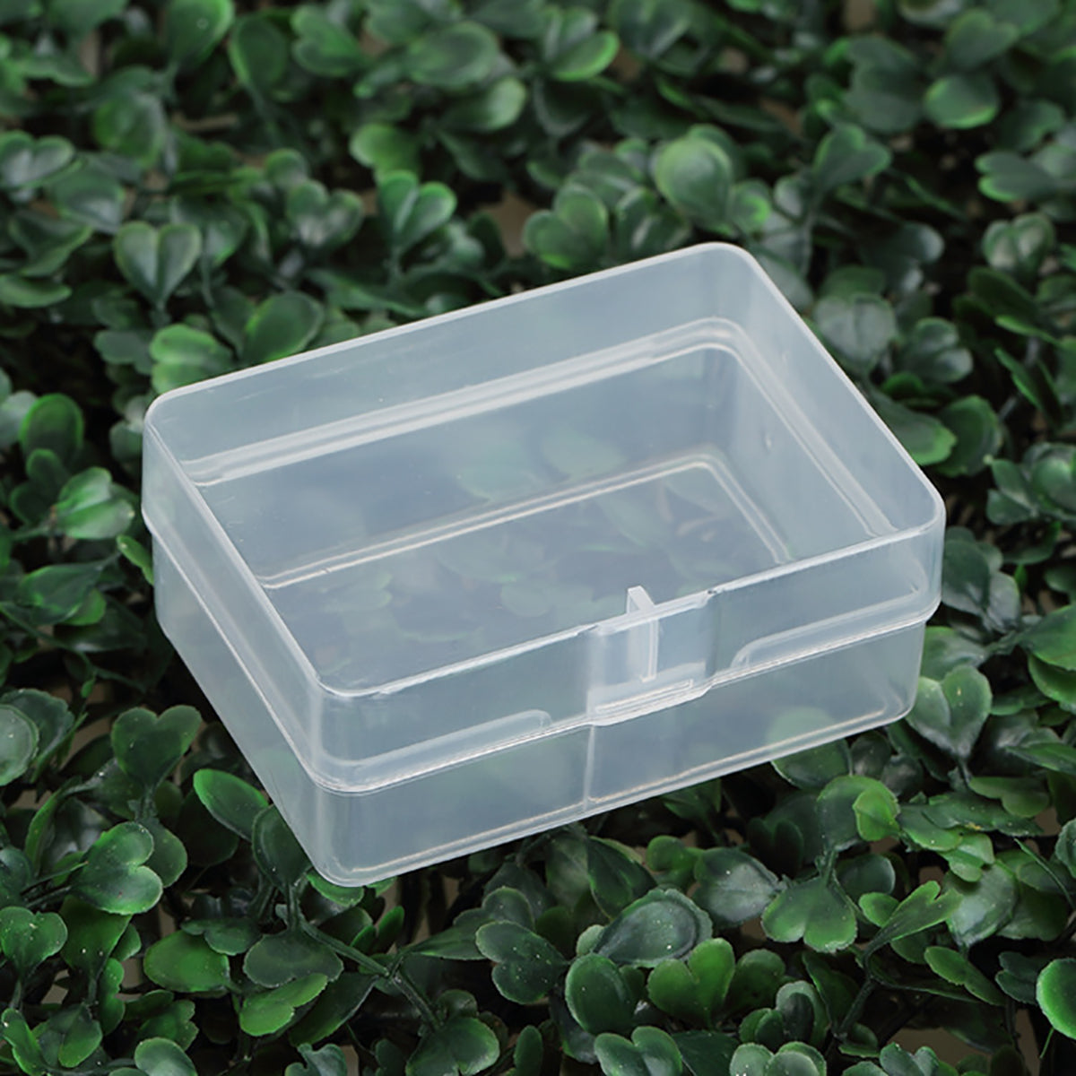 12 PCS Rectangle Plastic Clear Storage Containers Box (2.76 x 1.67 x 1.14 Inch)