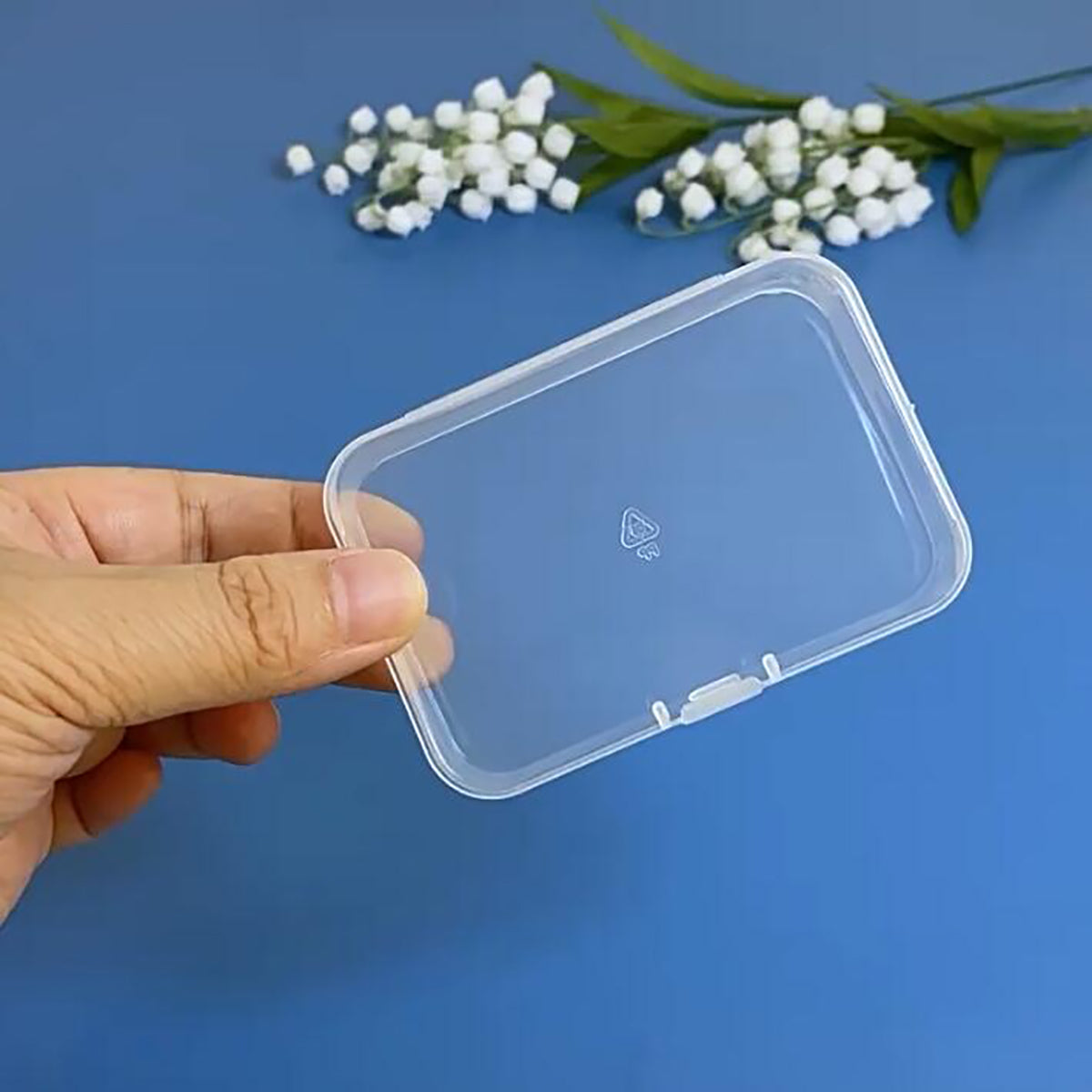 Rectangular Clear Plastic Box Containers (3.46" x 2.36" x 0.83 inch), 12 Pack