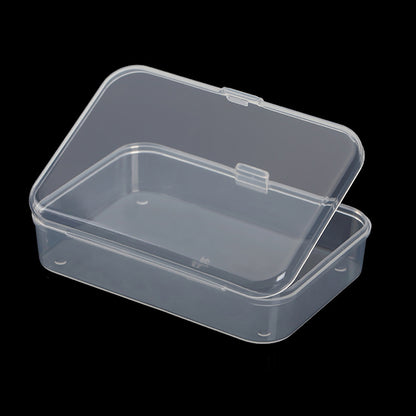 Rectangular Clear Plastic Box Containers (3.46" x 2.36" x 0.83 inch), 12 Pack