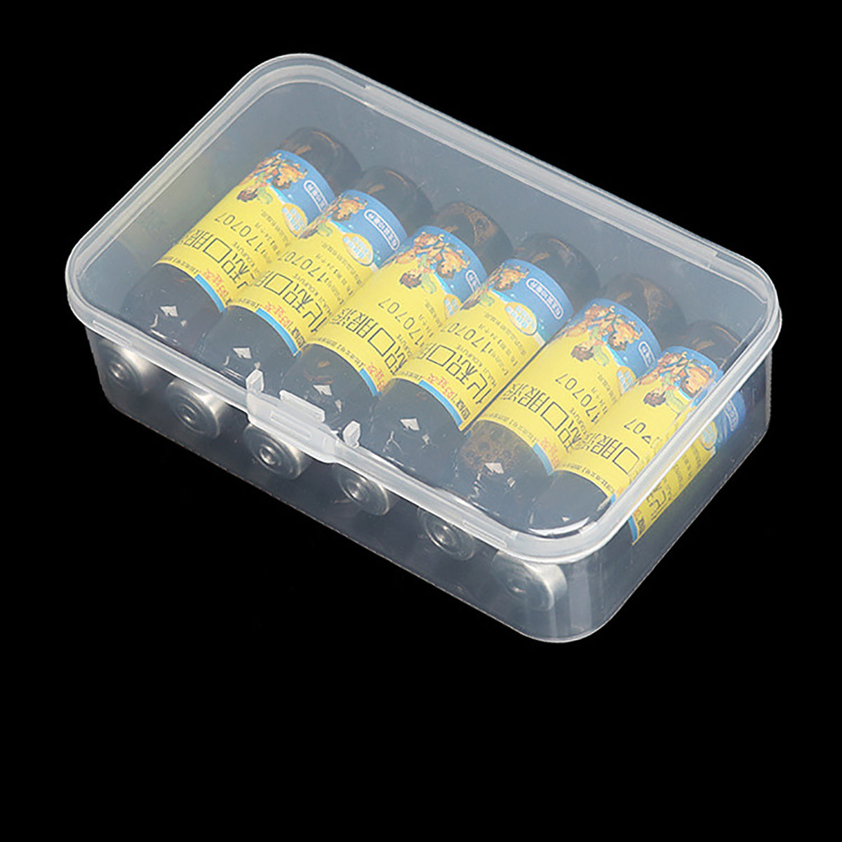 12 pcs Clear Plastic Box Containers (4.65" x 2.84" x 1.38 inch)