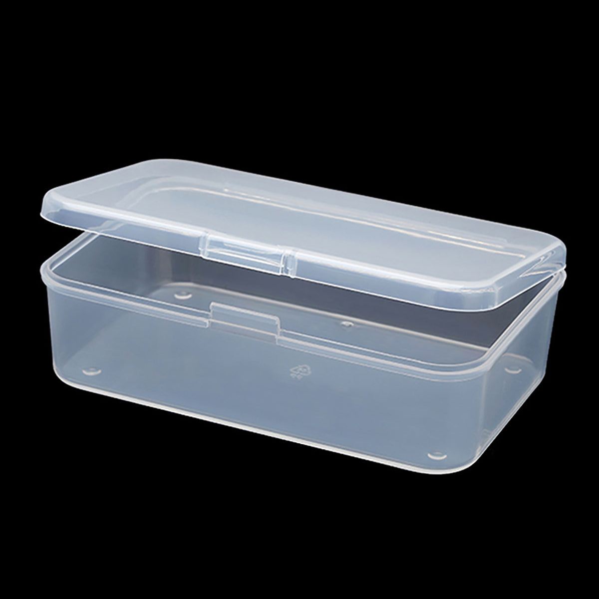 12 pcs Clear Plastic Box Containers (4.65" x 2.84" x 1.38 inch)