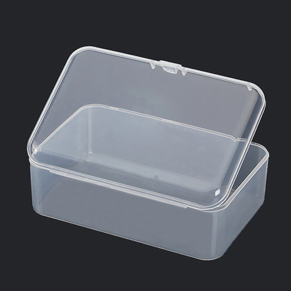 12 Pack Rectangular Clear Plastic Organizer Storage (3.54 x 2.36 x 1.38 inch)