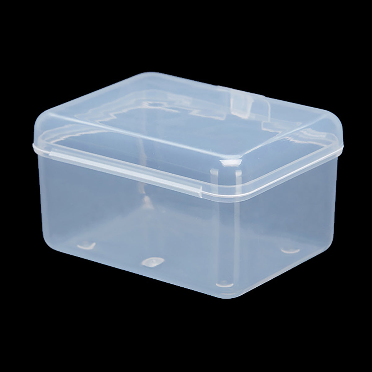 12 Pack Rectangular Clear Plastic Storage Containers (3.23 x 2.44 x 1.85 Inch)
