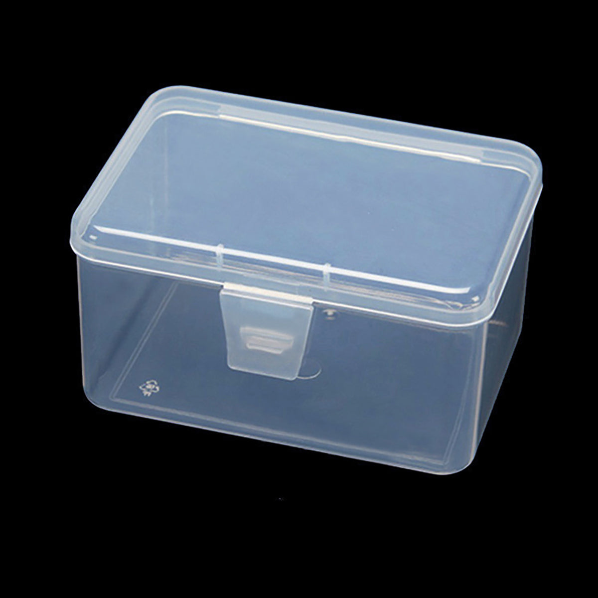 6 Pack Clear Plastic Beads Storage Containers Box (4.61 x 3.23 x 2.56 inch)