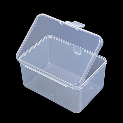 6 Pack Clear Plastic Beads Storage Containers Box (4.61 x 3.23 x 2.56 inch)
