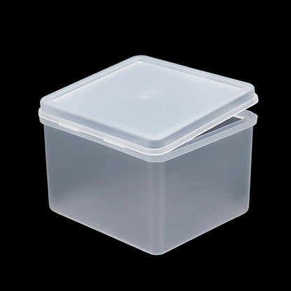 12 Pieces Rectangular Clear Plastic Organizer Storage Box Containers (3.86 x 3.47 x 2.76 Inch)