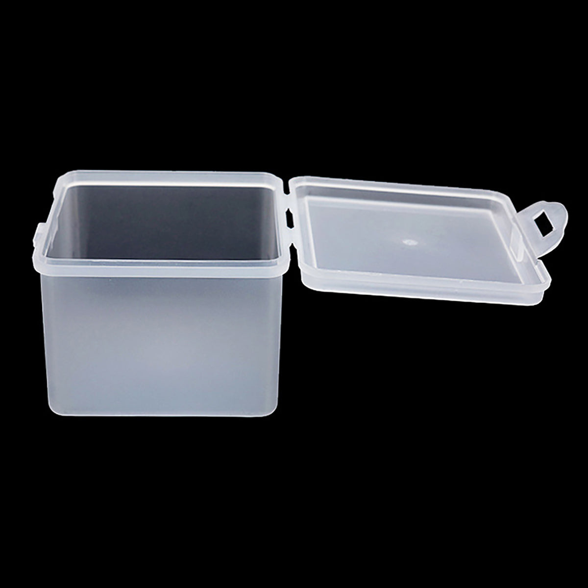 12 Pieces Rectangular Clear Plastic Organizer Storage Box Containers (3.86 x 3.47 x 2.76 Inch)